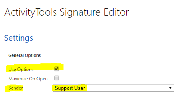 ActivityTools > Signature Editor