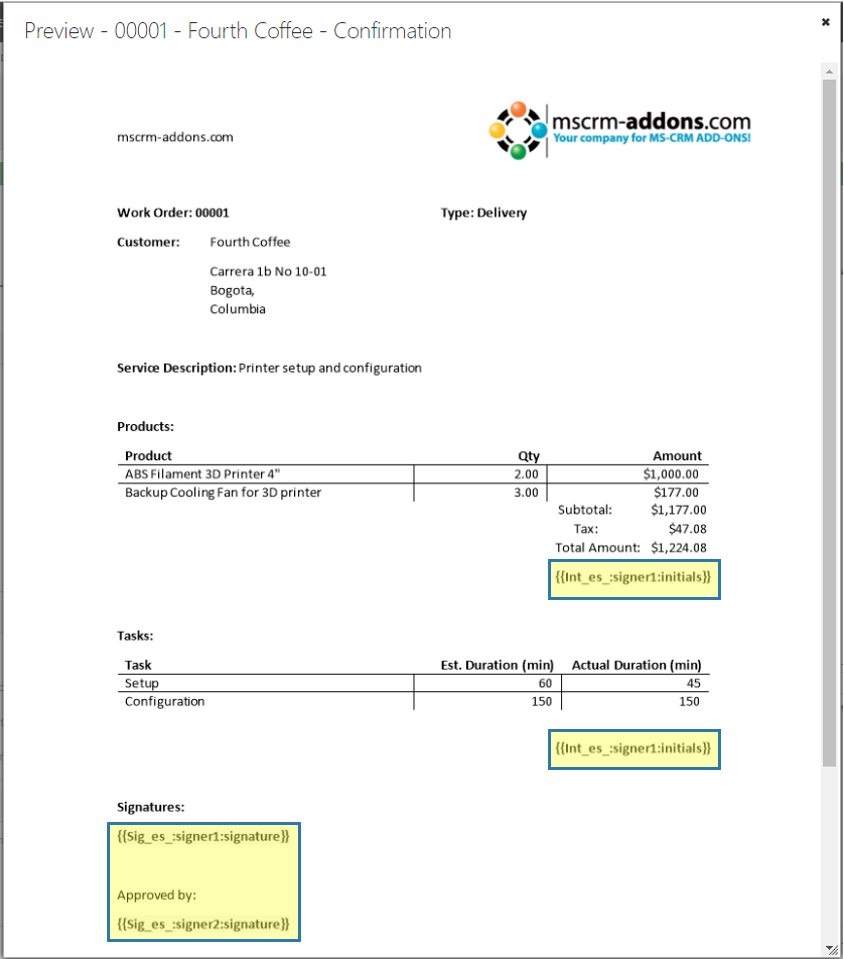 Preview of your document