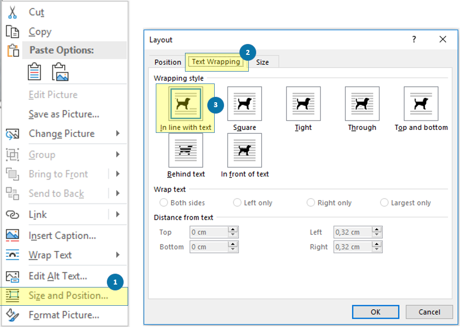 Image Layout Settings