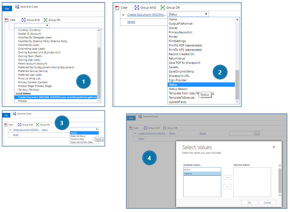 Configure the Wait Condition