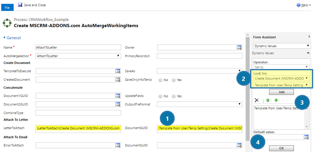  Determine the document-activity - step 2