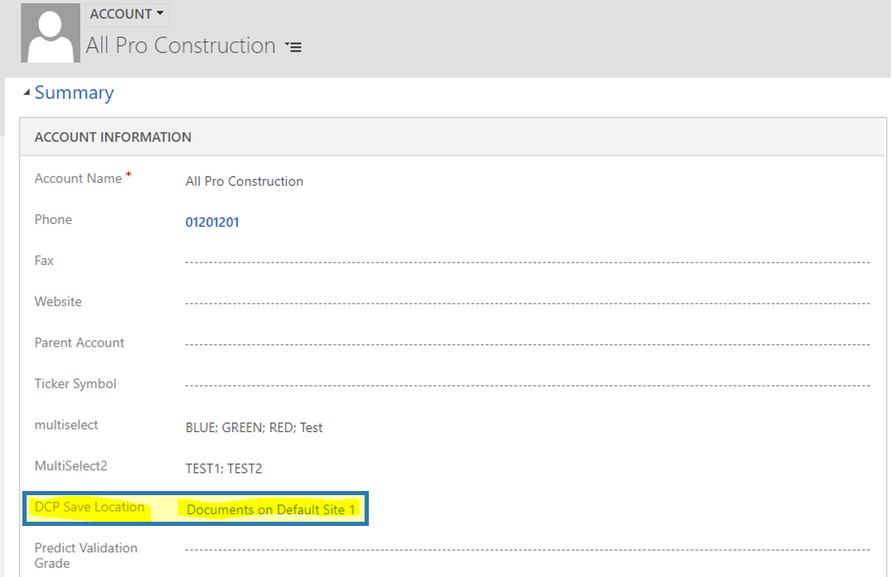 Account Information 