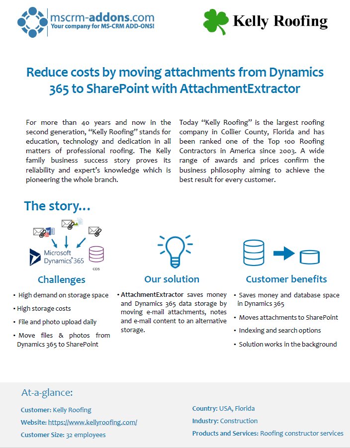 Kelly Roofing Case Study